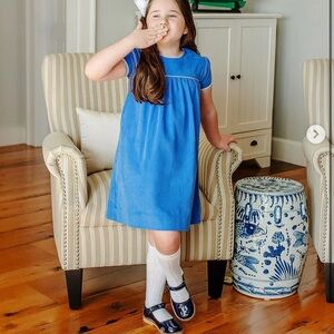 TBBC NWT Blue Corduroy Short Sleeve Dress